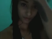 Selfie adolescente indiana